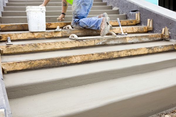Concrete Steps Pouring in San Antonio