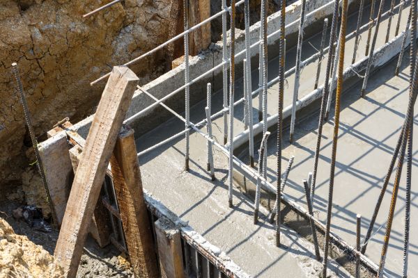 Concrete Footing Pouring in San Antonio