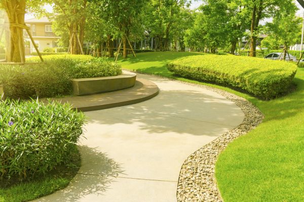 Cement Walkway Installation in San Antonio