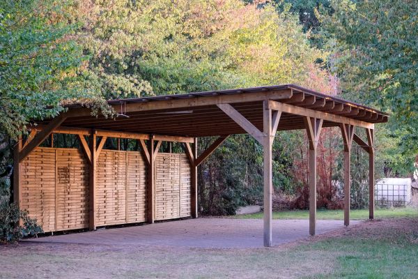 Carport Concrete Installation in San Antonio