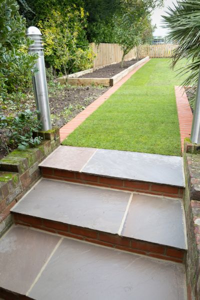Backyard Steps Installation in San Antonio