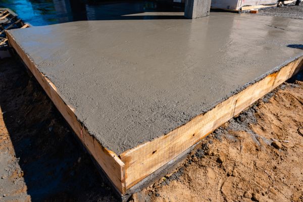 Outdoor Slab Installation in San Antonio