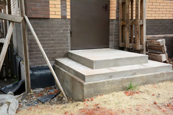 Cement Steps Construction in San Antonio