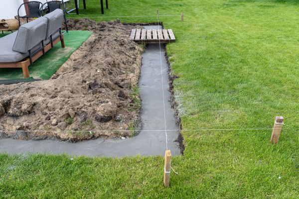 Cement Footer Installation in San Antonio