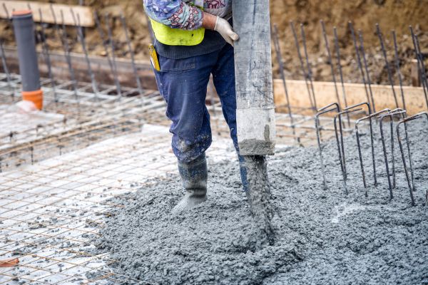 Cabin Foundation Pouring in San Antonio