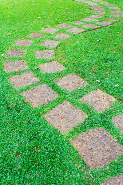 Backyard Pathway Construction in San Antonio