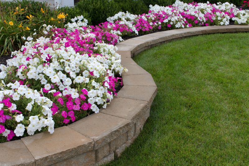 Flowerbed Edging Installation detail