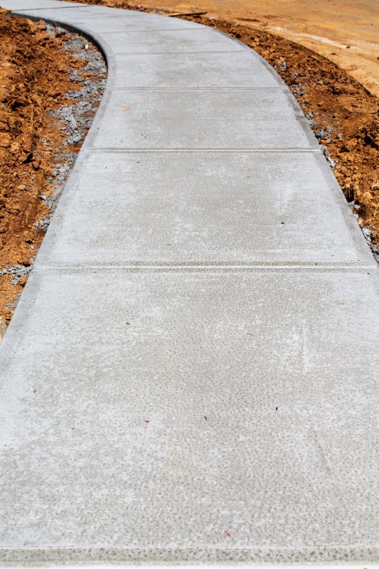 Sidewalk Construction detail